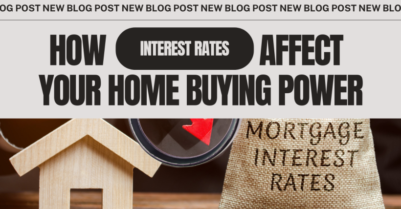 How Interest Rates Affect Your Home Buying Power